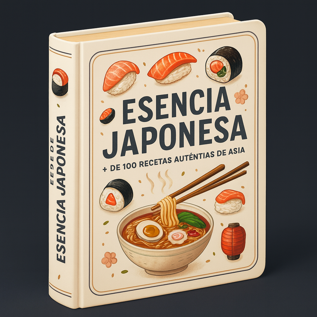 LA MAGIA DEL SABOR JAPONES + 100 RECETAS ASIATICAS + 7 BONUS DE REGALO